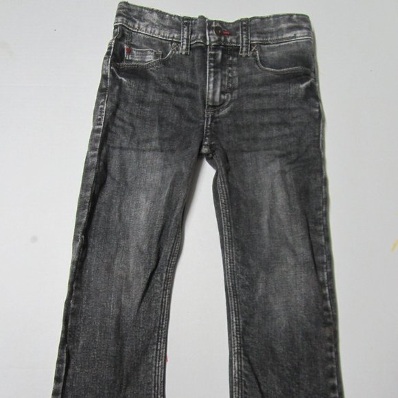 Wrangler size 4 black stone washed jeans  - slim fit adjustable waistband - Picture 1 of 5